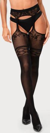 petite fleur gold Ouvert Strumpfhose mit