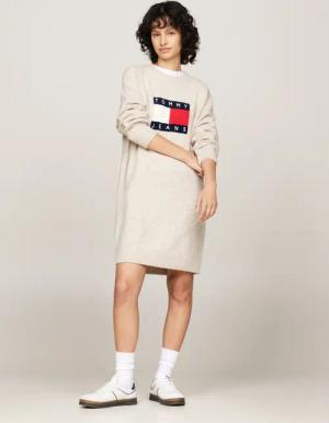 Tommy Jeans Curve Strickkleid TJW MLNGE