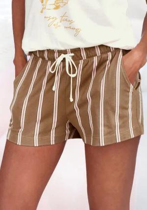 LASCANA Pyjamashorts mit Druck