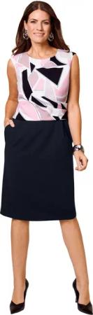 HERMANN LANGE Collection Cocktailkleid mit graphischem