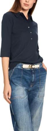 Marc Cain Poloshirt "Noble Neutrals" Premium