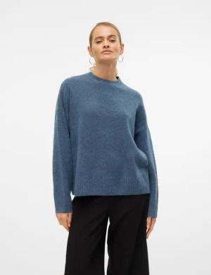 Vero Moda Strickpullover VMBOOM LS O-NECK