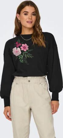 ONLY Sweatshirt ONLBROOKE L/S O-NECK FLOWER