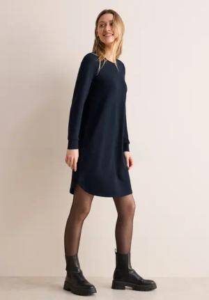 CECIL Minikleid Sommerkleid mit Bündchen
