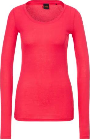 BOSS ORANGE Langarmshirt Elayer Premium Damenmode