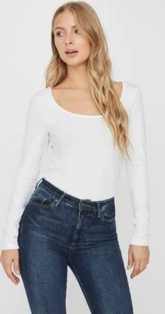 Vero Moda Langarmshirt VMMAXI aus Bio-Baumwolle