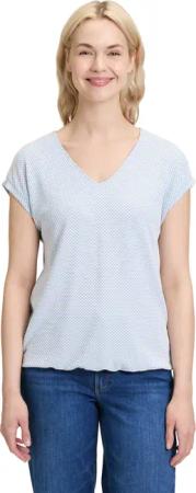 Betty&Co Kurzarmshirt Betty & Co Strukturshirt