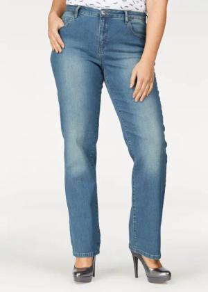 Arizona Gerade Jeans Curve-Collection hohe Leibhöhe,