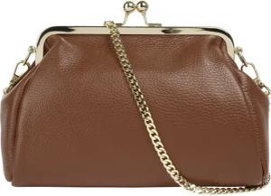Cluty Abendtasche, echt Leder, Made in