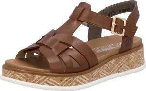 Rieker Plateausandale Sommerschuh, Urlaubschuh, Sandalette mit