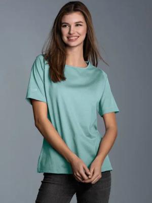 Trigema T-Shirt TRIGEMA T-Shirt DELUXE Baumwolle