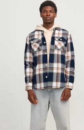 Jack & Jones Langarmhemd JJEDARREN OVERSHIRT