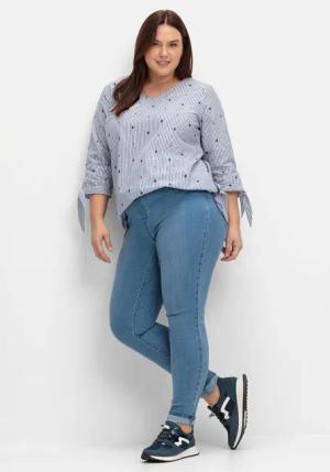 Sheego Jeansjeggings Große Größen Power-Stretch-Qualität
