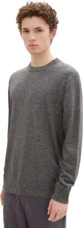 TOM TAILOR Denim Strickpullover in melierter