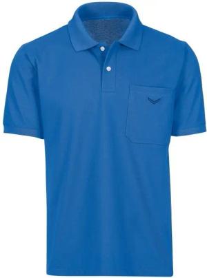 Trigema Poloshirt TRIGEMA Polohemd mit Brusttasche
