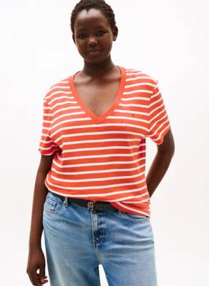 Tommy Hilfiger Curve V-Shirt CRV SLIM