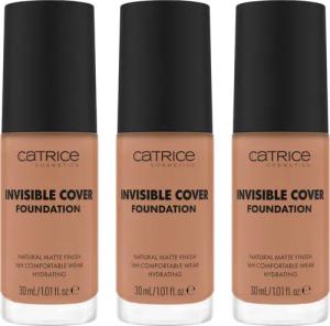 Catrice Foundation Invisible Cover Foundation, 3-tlg.,