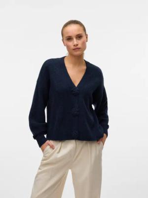 Vero Moda Strickjacke VMCECILY LS V-NECK