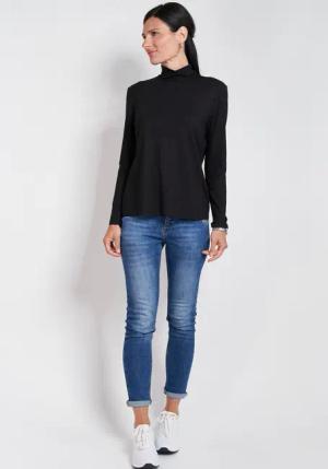 Seidel Moden Rollkragenshirt im Basic-Style, MADE