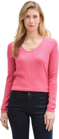 TOM TAILOR V-Ausschnitt-Pullover
