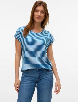 Vero Moda Rundhalsshirt VMAVA PLAIN SS