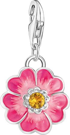 THOMAS SABO Charm-Einhänger Charm Flower, 2208-496-7,