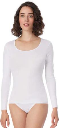 Schiesser T-Shirt "Luxury" runder, dezent schimmernder