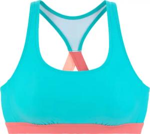 LASCANA ACTIVE Bustier-Bikini-Top Janni, mit kontrastfarbenen