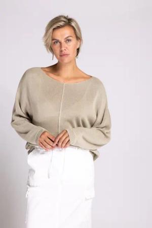 Zhrill Strickpullover LUNI Langarm, mit Rundhalsausschnitt