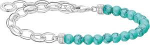 THOMAS SABO Charm-Armband mit Beads, A2098-130-11-L19,