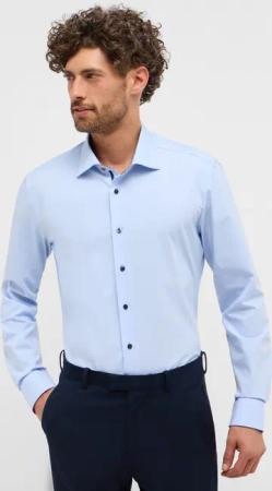 Eterna Langarmhemd SLIM FIT NON IRON