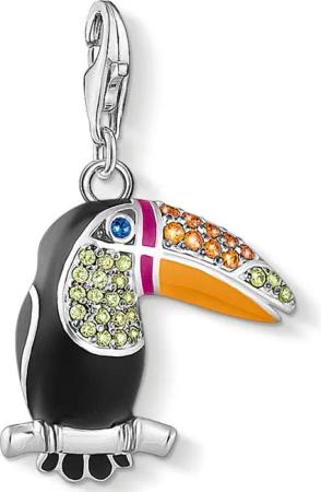 THOMAS SABO Charm-Einhänger Tukan, 1727-691-7, mit