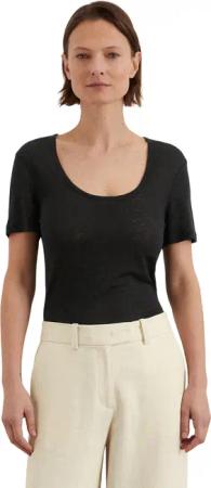 Marc O'Polo T-Shirt aus Leinen-Lyocell-Mix