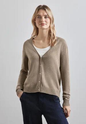 STREET ONE Cardigan mit V-Ausschnitt
