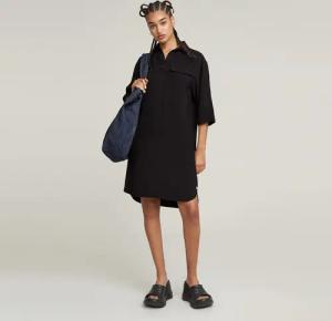 G-STAR Shirtkleid Shirt Dress mit krempelbaren