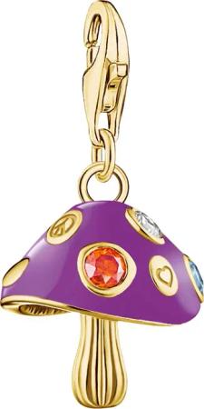 THOMAS SABO Charm-Einhänger Charm Bunter Pilz,