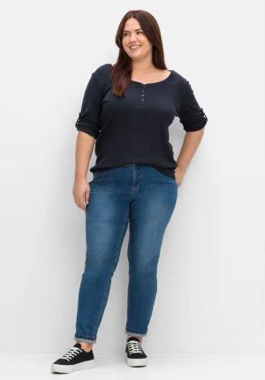 Sheego Stretch-Jeans Große Größen im komfortablen