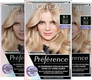L'ORÉAL PARIS Coloration Préférence Cool Blondes,