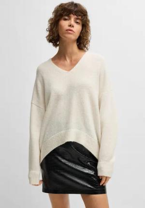 BOSS ORANGE Strickpullover Fondella Premium Damenmode