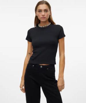 Vero Moda Rundhalsshirt VMCHLOE SS SHORT