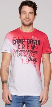 CAMP DAVID Rundhalsshirt aus Baumwolle