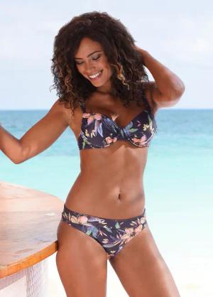 LASCANA Bikini-Hose Malia mit Umschlagbund mit