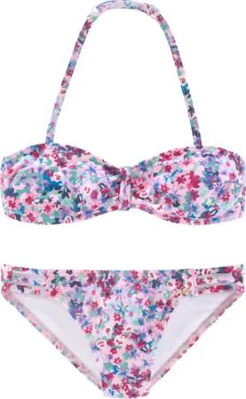 s.Oliver Bandeau-Bikini Scatter Kids mit sommerlichem