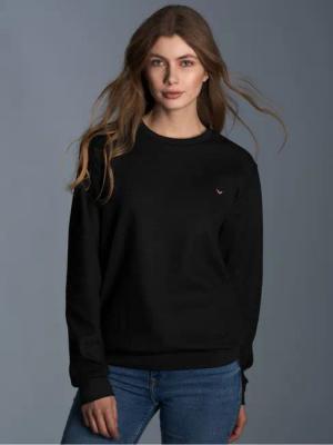 Trigema Sweatshirt TRIGEMA Sweatshirt in Waffeloptik