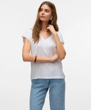 Vero Moda Kurzarmshirt VMLUNA SS V-NECK
