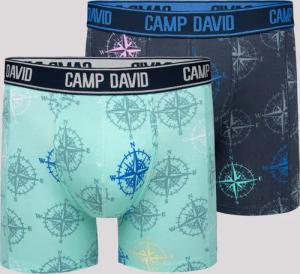 CAMP DAVID Boxershorts Set: (2-St) mit