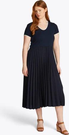 Tommy Hilfiger Curve Blusenkleid CRV CONTRAST