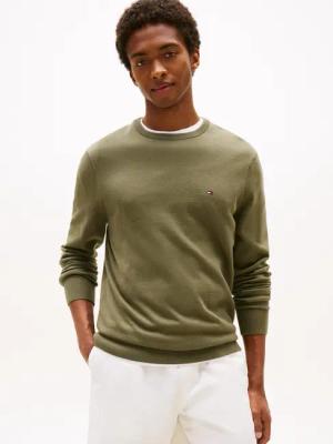 Tommy Hilfiger Rundhalspullover ESSENTIAL COTTON CREW