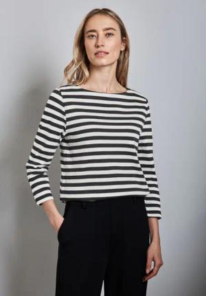 STREET ONE 3/4-Arm-Shirt aus reiner Baumwolle