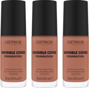 Catrice Foundation Invisible Cover Foundation, 3-tlg.,
